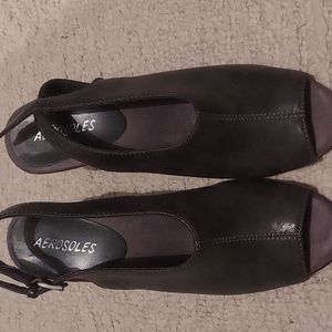 Grey  low heeled Aerosoles